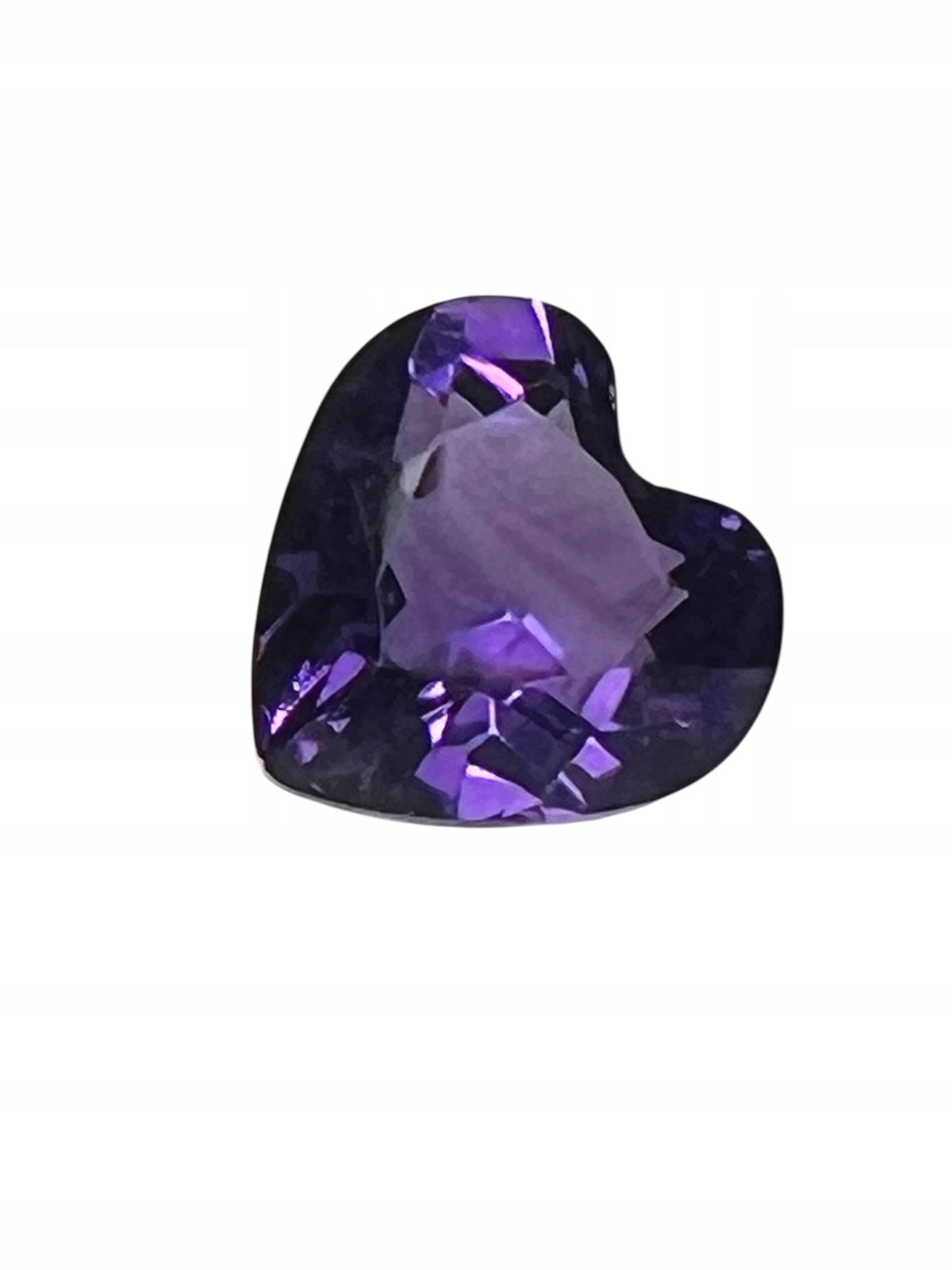 AMETYST NATURALNY SERCE 4x4 mm