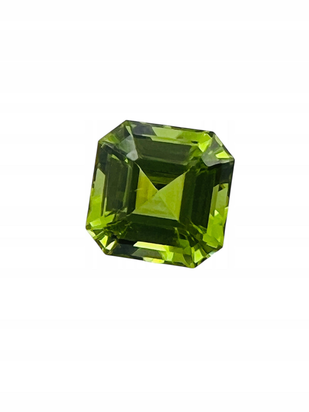 TURMALIN ZIELONY ASSCHER 6X6 mm SZTUKA