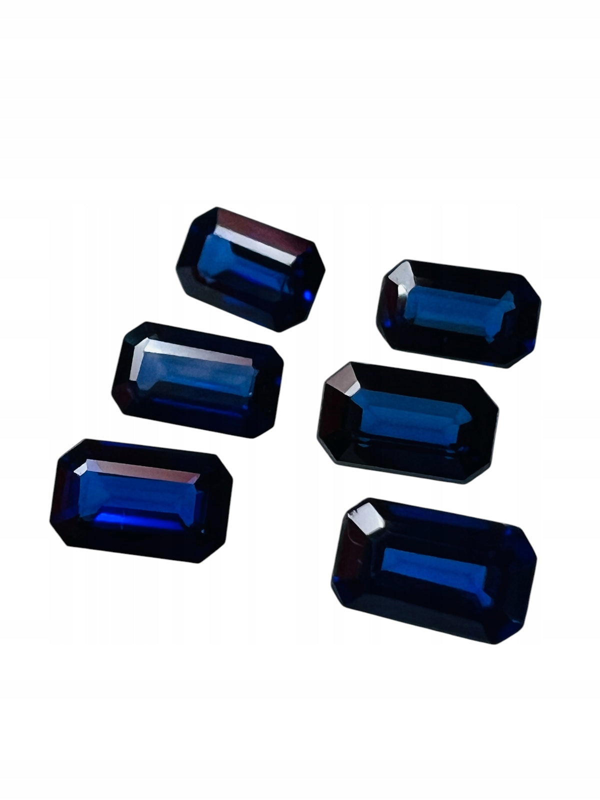 SZAFIR BLUE OŚMIOKĄT 5X3 mm