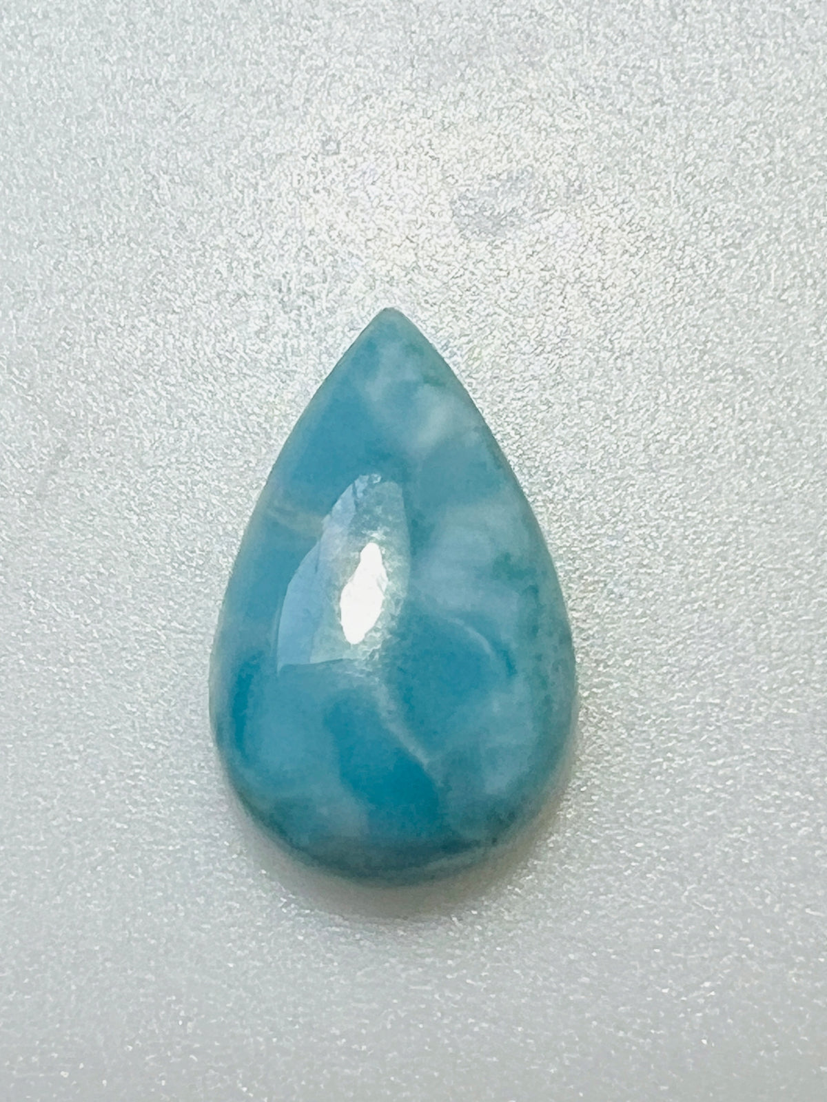 LARIMAR ŁEZKA KABOSZON 16,2X10,2 mm