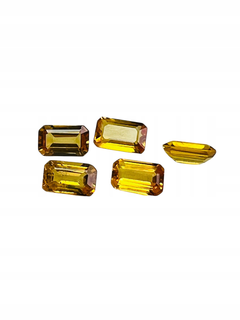 SZAFIR OŚMIOKĄT ŻÓŁTY 5X3 mm
