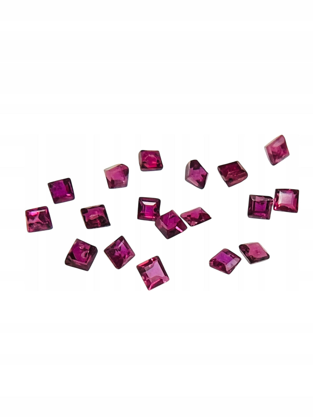 RUBIN NATURALNY KWADRAT 1,3X1,3 mm POLECAM