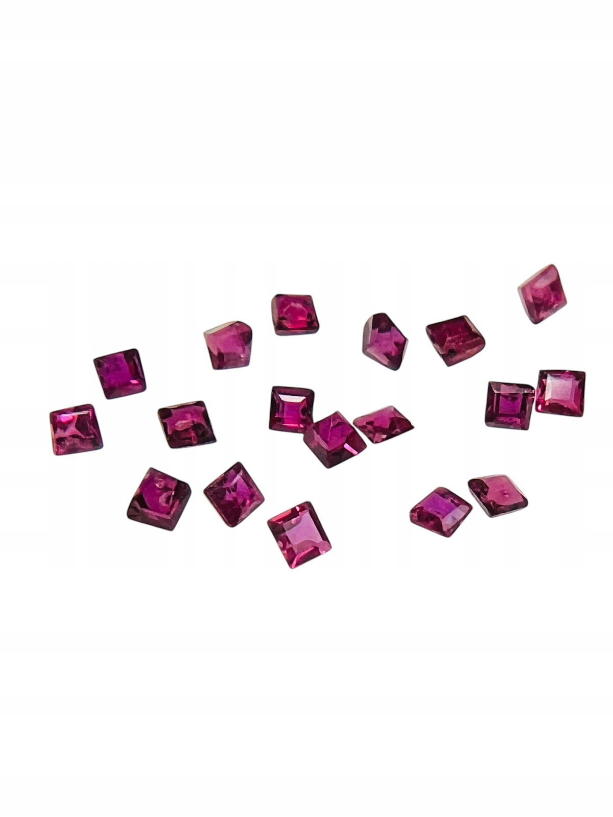 RUBIN NATURALNY KWADRAT 1,3X1,3 mm POLECAM