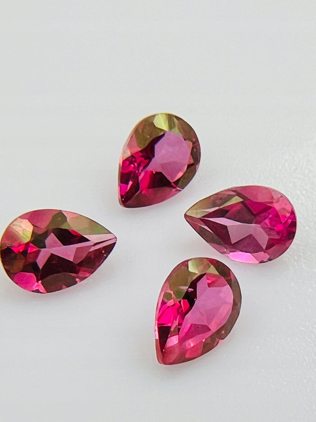 TOPAZ RÓŻOWY ŁEZKA 7X5