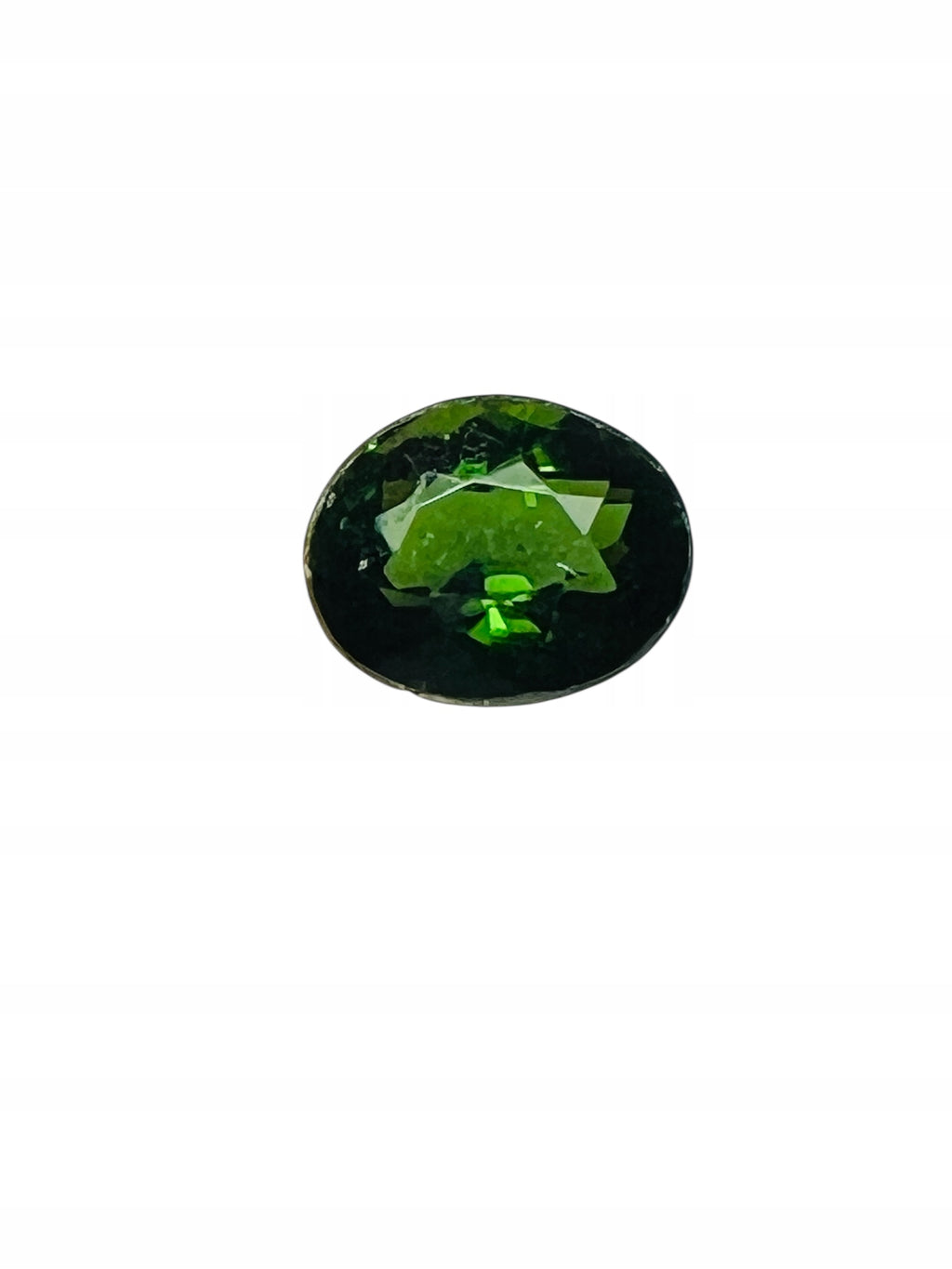 TURMALIN CHROME ZIELONY 4,5X3,6 mm