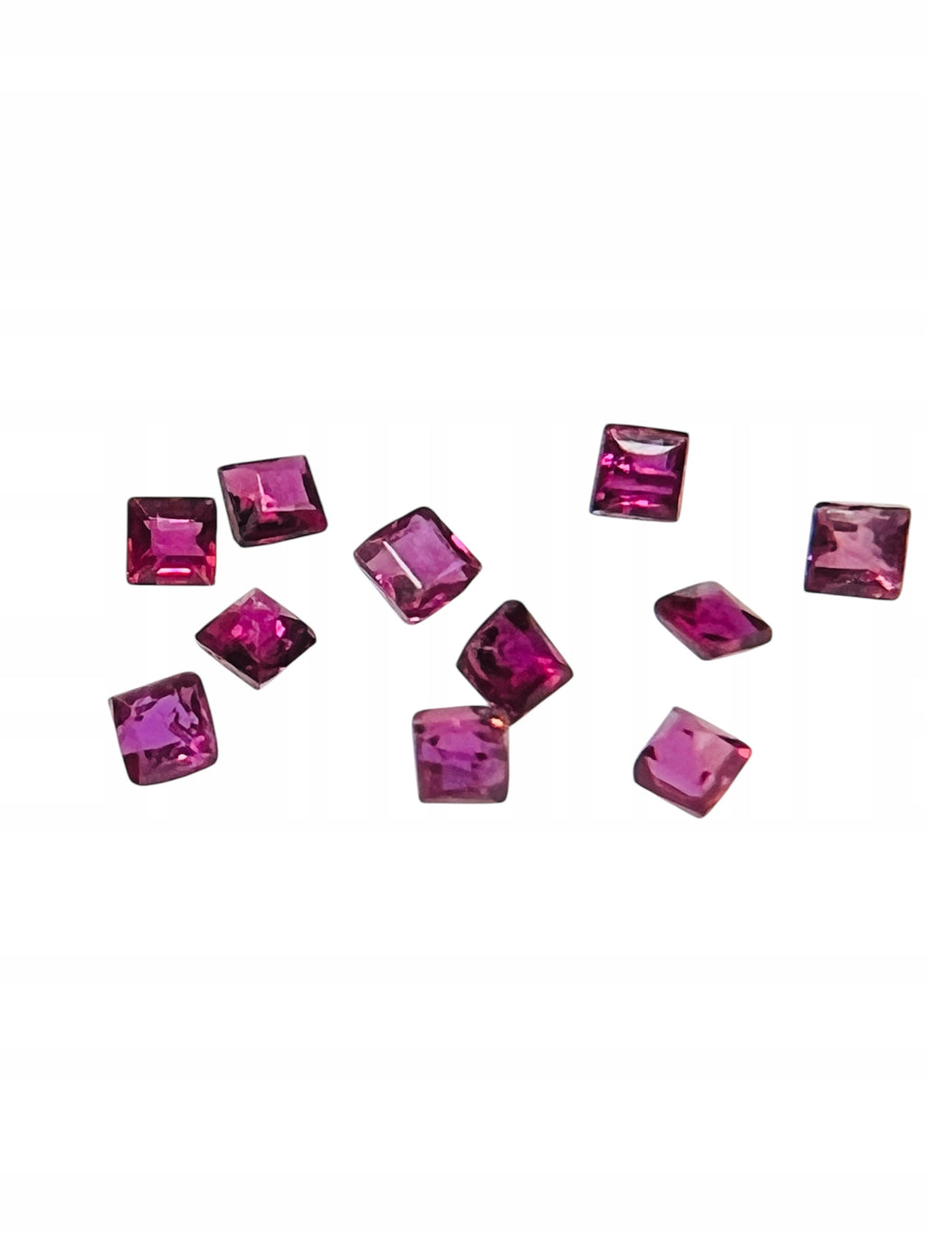 RUBIN NATURALNY KWADRAT 1,2X1,2 mm POLECAM
