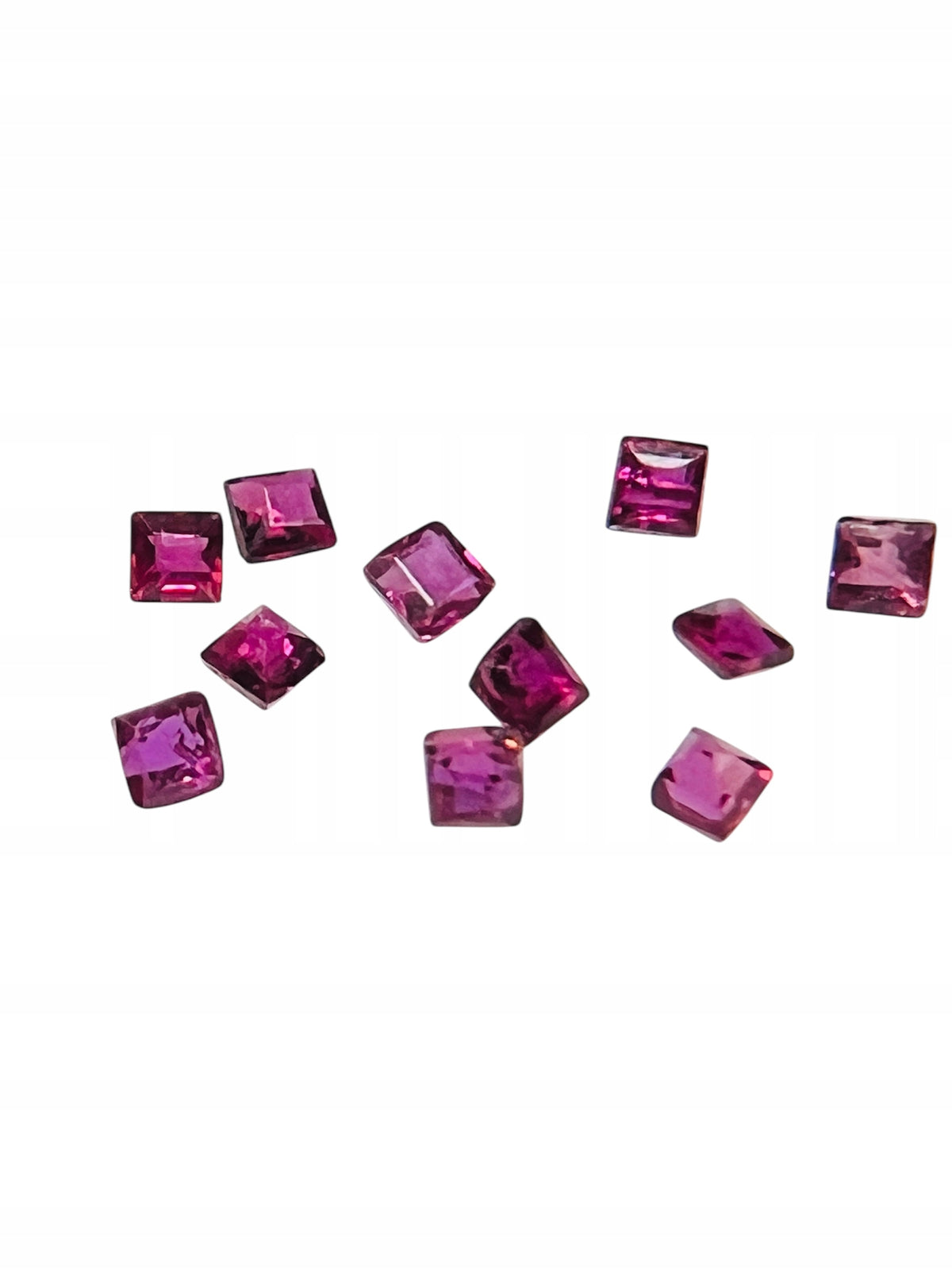 RUBIN NATURALNY KWADRAT 1,2X1,2 mm POLECAM