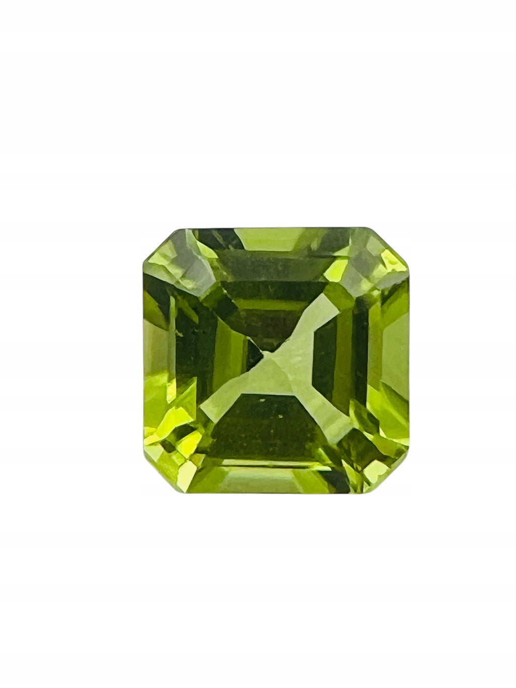 PERYDOT/OLIWIN SZLIF ASSCHER 6X6 mm