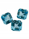 TOPAZ SWISS OŚMIOKĄT ASSCHER 6X6 mm