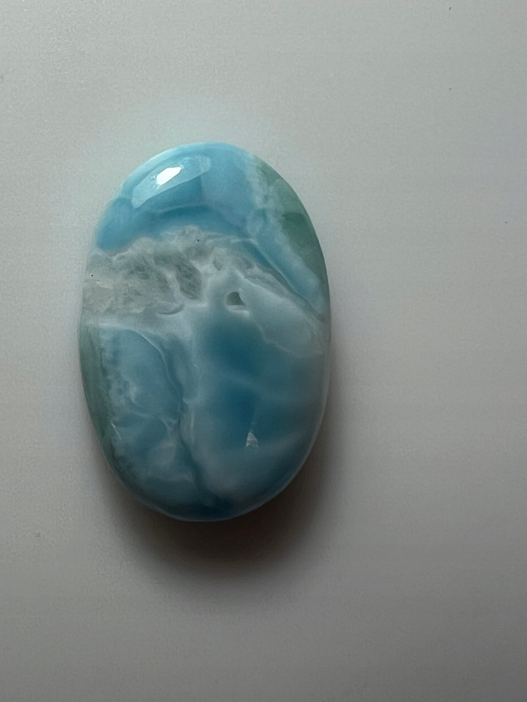 LARIMAR OWAL KABOSZON 23,83 CT