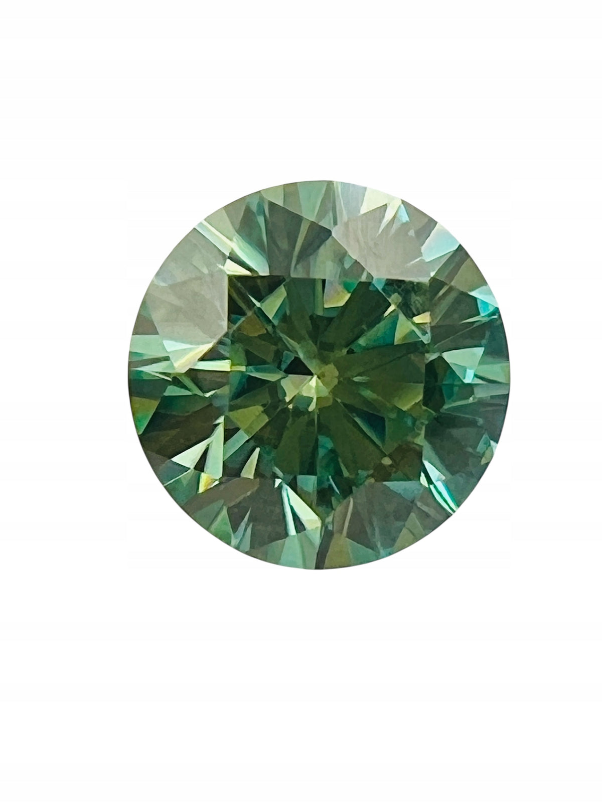 MOISSANIT ZIELONY 6,6 mm