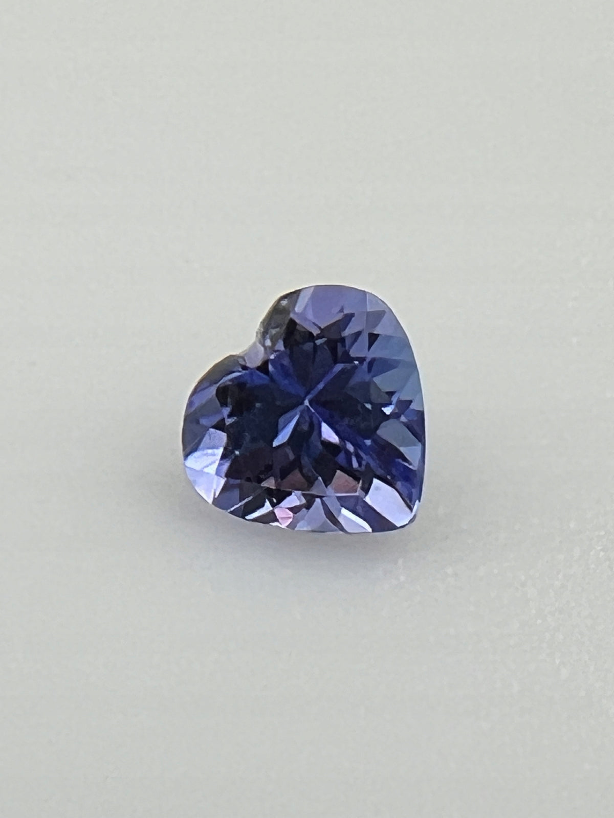 TANZANIT NATURALNY SERCE 5x5 mm