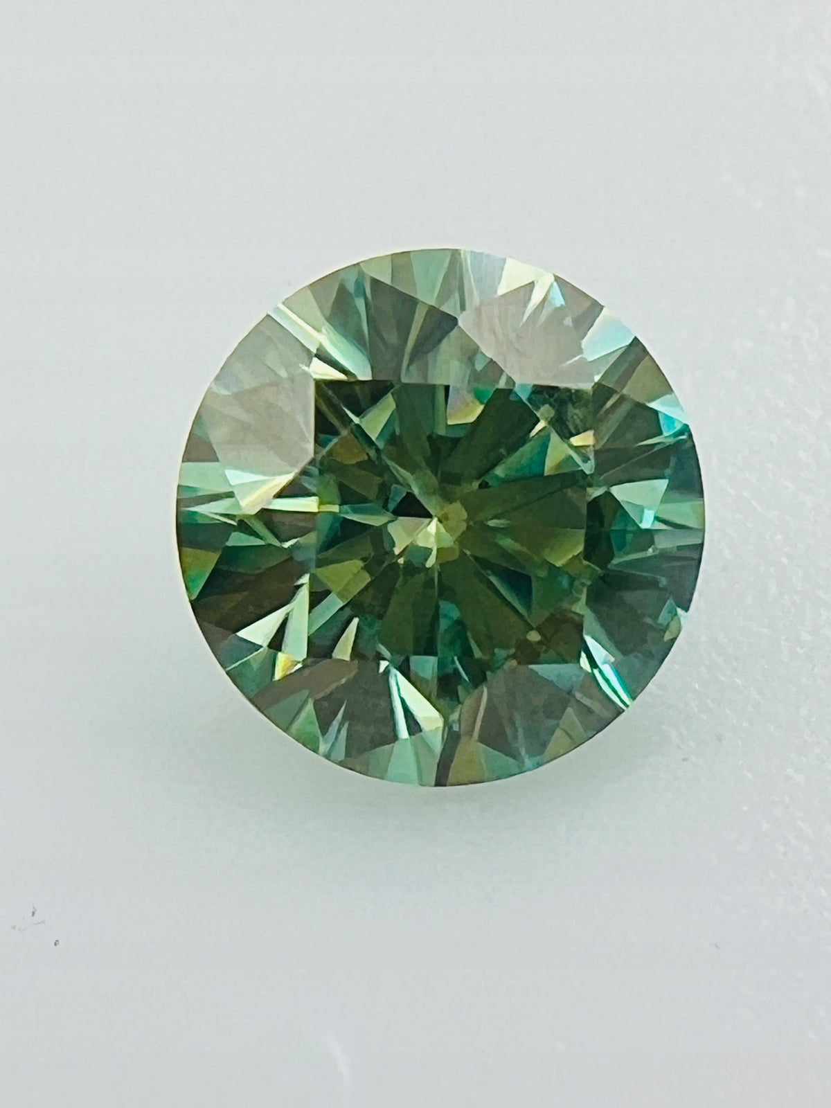 MOISSANIT ZIELONY 6,6 mm