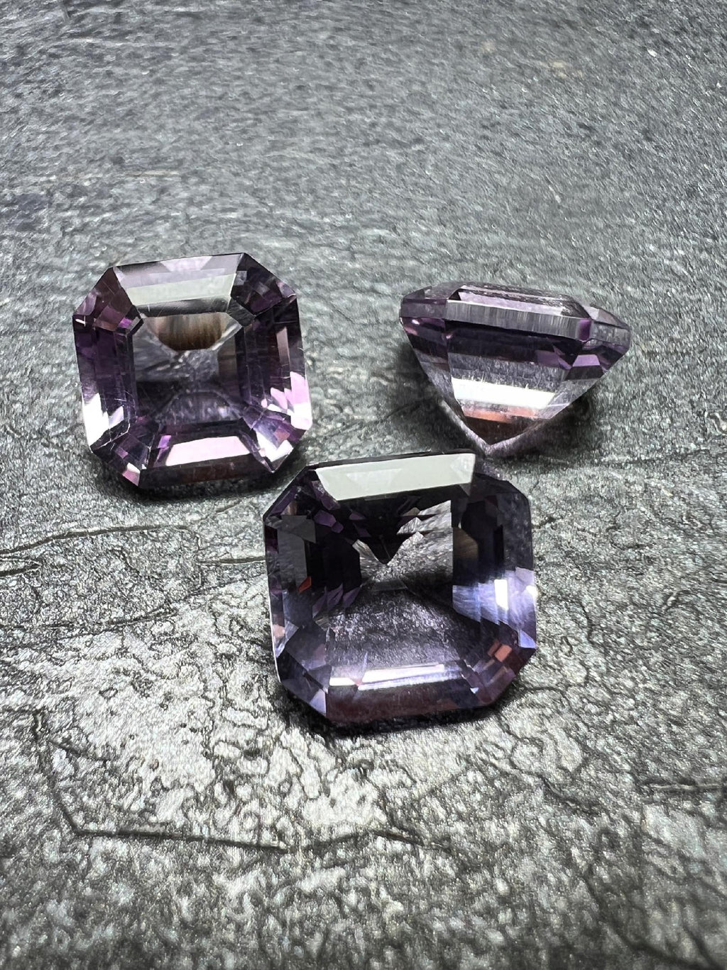 AMETYST ASSCHER 10X10 mm