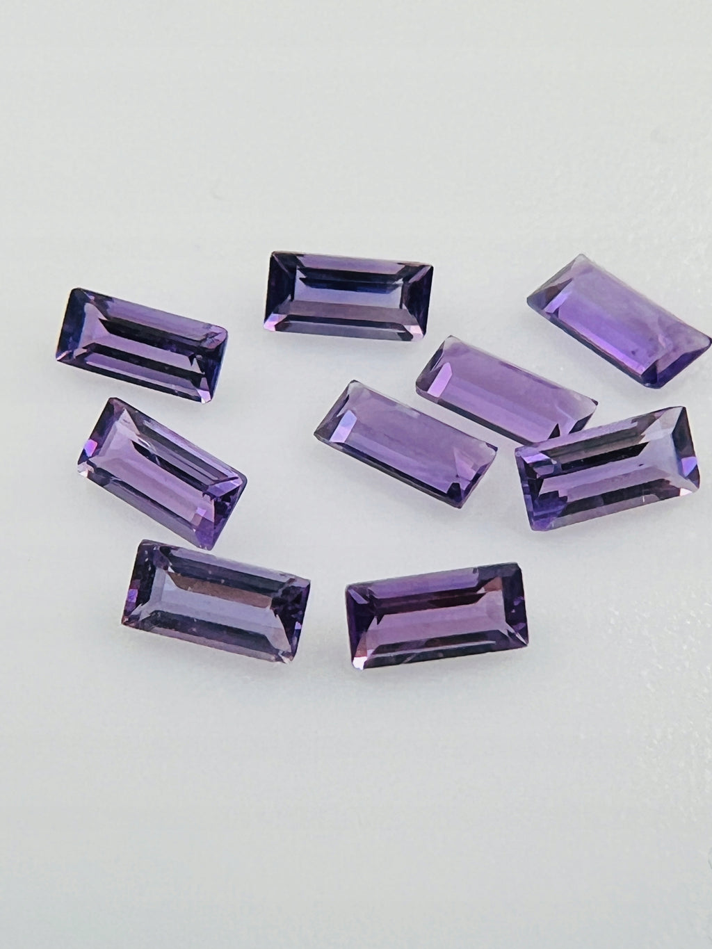 AMETYST NATURALNY BAGIETKA 4X2 mm