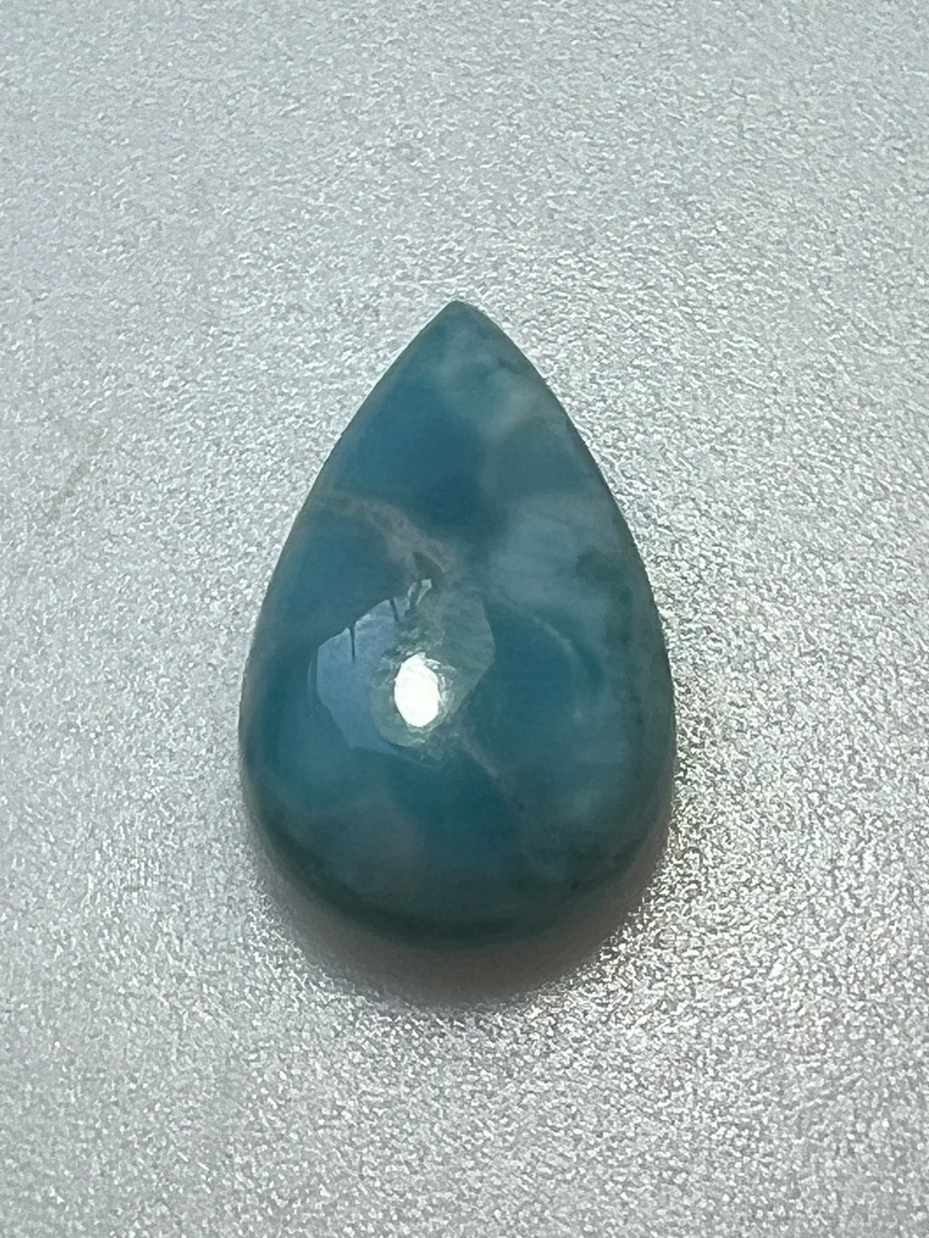 LARIMAR ŁEZKA KABOSZON 16,2X10,2 mm