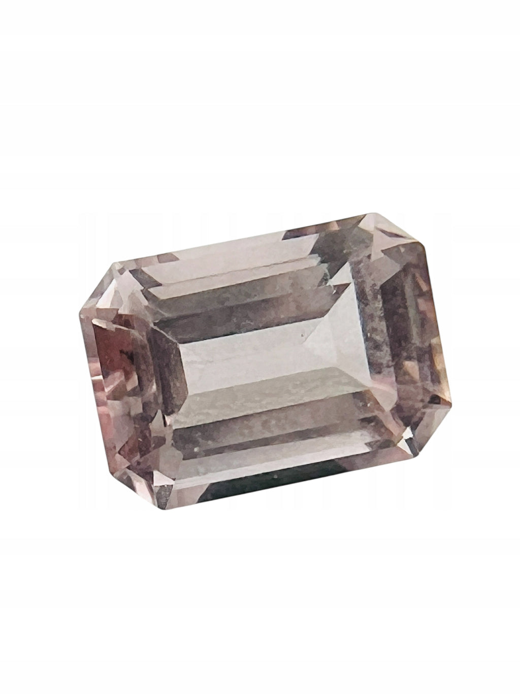 Morganit różowy OŚMIOKĄT 7X5 mm